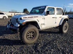 Salvage cars for sale at Portland, OR auction: 2018 Jeep Wrangler Unlimited Rubicon