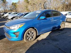 Salvage cars for sale at Austell, GA auction: 2022 KIA Rio LX