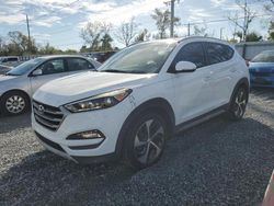 Hyundai salvage cars for sale: 2017 Hyundai Tucson Limited