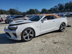 Salvage cars for sale from Copart Ocala, FL: 2018 Chevrolet Camaro SS