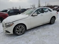 Salvage cars for sale at Montreal Est, QC auction: 2015 Mercedes-Benz C 300 4matic