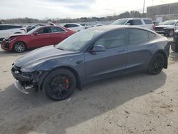 Salvage cars for sale at Fredericksburg, VA auction: 2022 Tesla Model 3