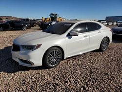 Acura Vehiculos salvage en venta: 2018 Acura TLX Advance