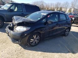 Salvage cars for sale at North Billerica, MA auction: 2015 Honda FIT EX