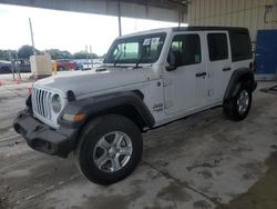 Jeep salvage cars for sale: 2019 Jeep Wrangler Unlimited Sport