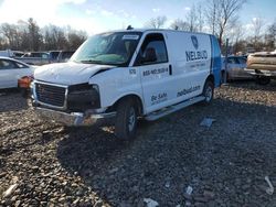 Salvage trucks for sale at Chalfont, PA auction: 2021 GMC Savana G2500