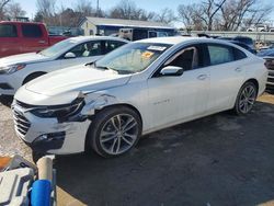 Salvage cars for sale at Wichita, KS auction: 2022 Chevrolet Malibu LT