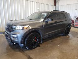 Salvage cars for sale at Franklin, WI auction: 2020 Ford Explorer ST