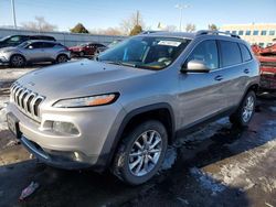 Jeep salvage cars for sale: 2014 Jeep Cherokee Limited