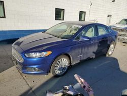 Salvage cars for sale at Farr West, UT auction: 2015 Ford Fusion SE Hybrid