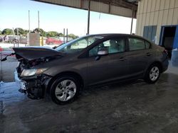 Salvage cars for sale at Homestead, FL auction: 2013 Honda Civic LX