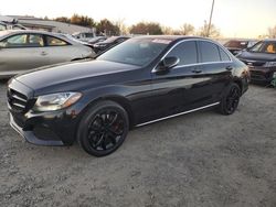 Vehiculos salvage en venta de Copart Sacramento, CA: 2015 Mercedes-Benz C 300 4matic