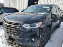 Chevrolet salvage cars for sale: 2021 Chevrolet Traverse RS