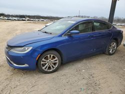 Salvage cars for sale at Tanner, AL auction: 2016 Chrysler 200 Limited