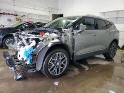 Salvage cars for sale at Chicago Heights, IL auction: 2023 Chevrolet Blazer Premier