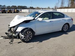 Carros salvage a la venta en subasta: 2013 Honda Accord EXL