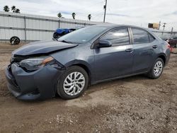 Salvage cars for sale at Mercedes, TX auction: 2017 Toyota Corolla L