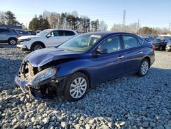 Salvage cars for sale at Mebane, NC auction: 2019 Nissan Sentra S