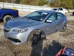 Salvage cars for sale at Greenwell Springs, LA auction: 2015 Acura TLX Tech