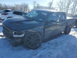 Salvage cars for sale at Central Square, NY auction: 2022 Dodge 1500 Laramie