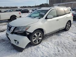 Salvage cars for sale at Fredericksburg, VA auction: 2015 Nissan Pathfinder S