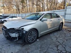 2017 Lincoln MKZ Premiere en venta en Austell, GA