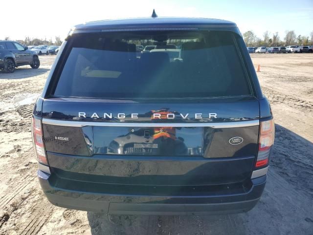 2017 Land Rover Range Rover HSE