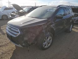 Salvage SUVs for sale at auction: 2018 Ford Escape SE