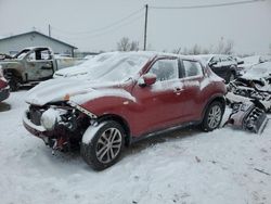 Salvage cars for sale at Dyer, IN auction: 2011 Nissan Juke S