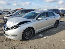 Salvage cars for sale at Cahokia Heights, IL auction: 2015 Lincoln MKZ Hybrid