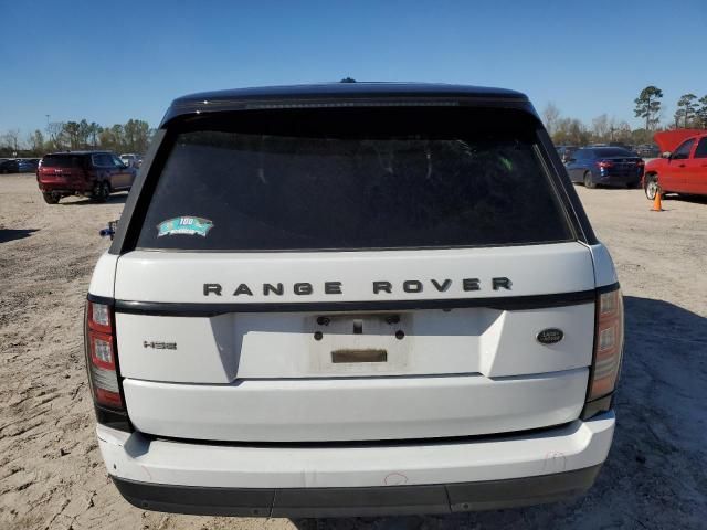 2015 Land Rover Range Rover HSE