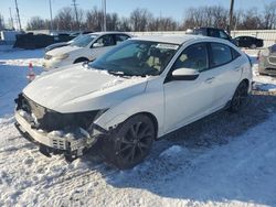 Salvage cars for sale at Columbus, OH auction: 2018 Honda Civic Sport