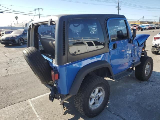 1999 Jeep Wrangler / TJ SE