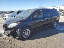 2017 Toyota Sienna XLE en venta en Kansas City, KS