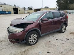 Salvage cars for sale at Knightdale, NC auction: 2015 Honda CR-V EX