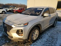 Salvage cars for sale at Windsor, NJ auction: 2019 Hyundai Santa FE SE