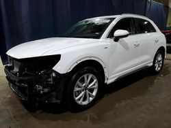 Salvage cars for sale from Copart Woodhaven, MI: 2025 Audi Q3 Premium S Line 45