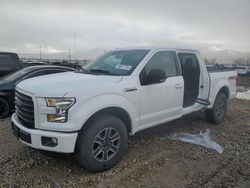 Salvage cars for sale at Magna, UT auction: 2015 Ford F150 Supercrew