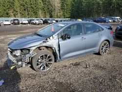 Toyota salvage cars for sale: 2022 Toyota Corolla SE