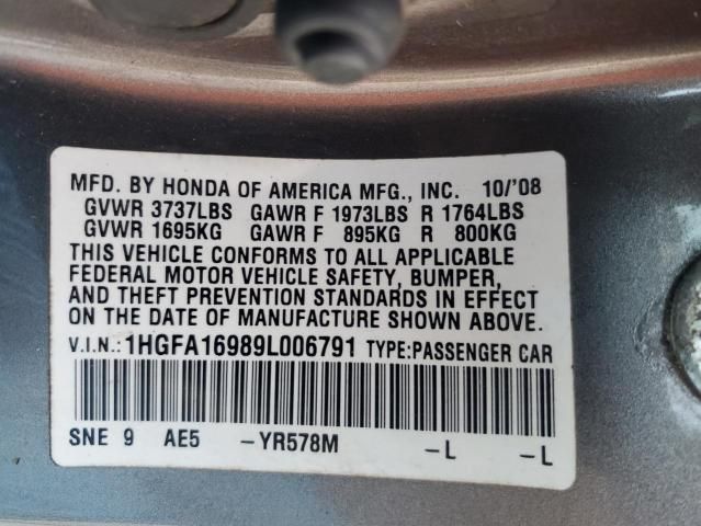 2009 Honda Civic EXL