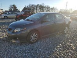 Salvage cars for sale from Copart Mebane, NC: 2010 Toyota Corolla Base