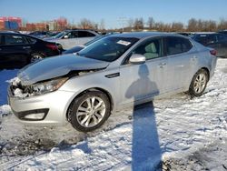 Salvage cars for sale at Columbus, OH auction: 2012 KIA Optima EX