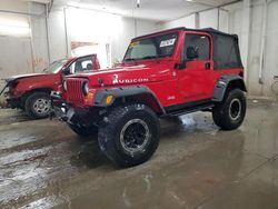 Salvage cars for sale at Madisonville, TN auction: 2006 Jeep Wrangler / TJ Rubicon