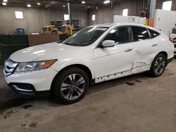 Salvage cars for sale at Blaine, MN auction: 2015 Honda Crosstour EXL