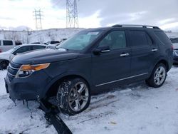 Salvage cars for sale at Littleton, CO auction: 2012 Ford Explorer Limited