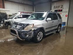 Salvage cars for sale at Elgin, IL auction: 2006 Honda CR-V EX