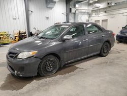 Salvage cars for sale at auction: 2012 Toyota Corolla Base