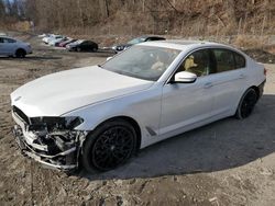 Salvage cars for sale at Marlboro, NY auction: 2017 BMW 540 XI