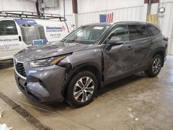 2022 Toyota Highlander XLE en venta en Franklin, WI