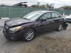 Salvage cars for sale at Riverview, FL auction: 2012 Subaru Impreza Premium